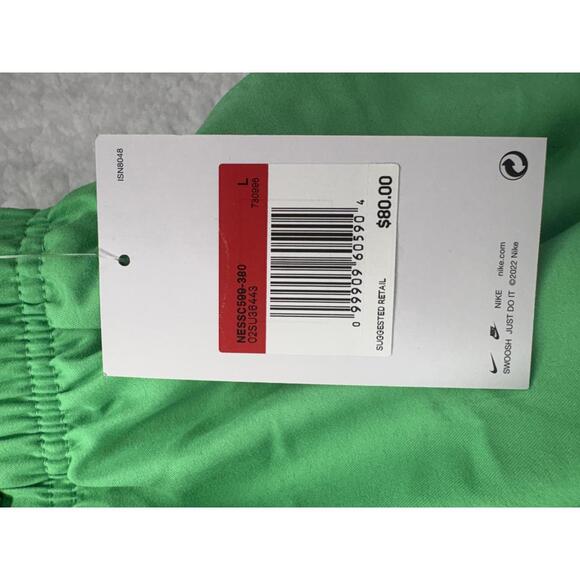 Nike Swim Shorts Boardshort Swimsuit Neon Green Mens Large BRAND NEW - Picture 2 of 5